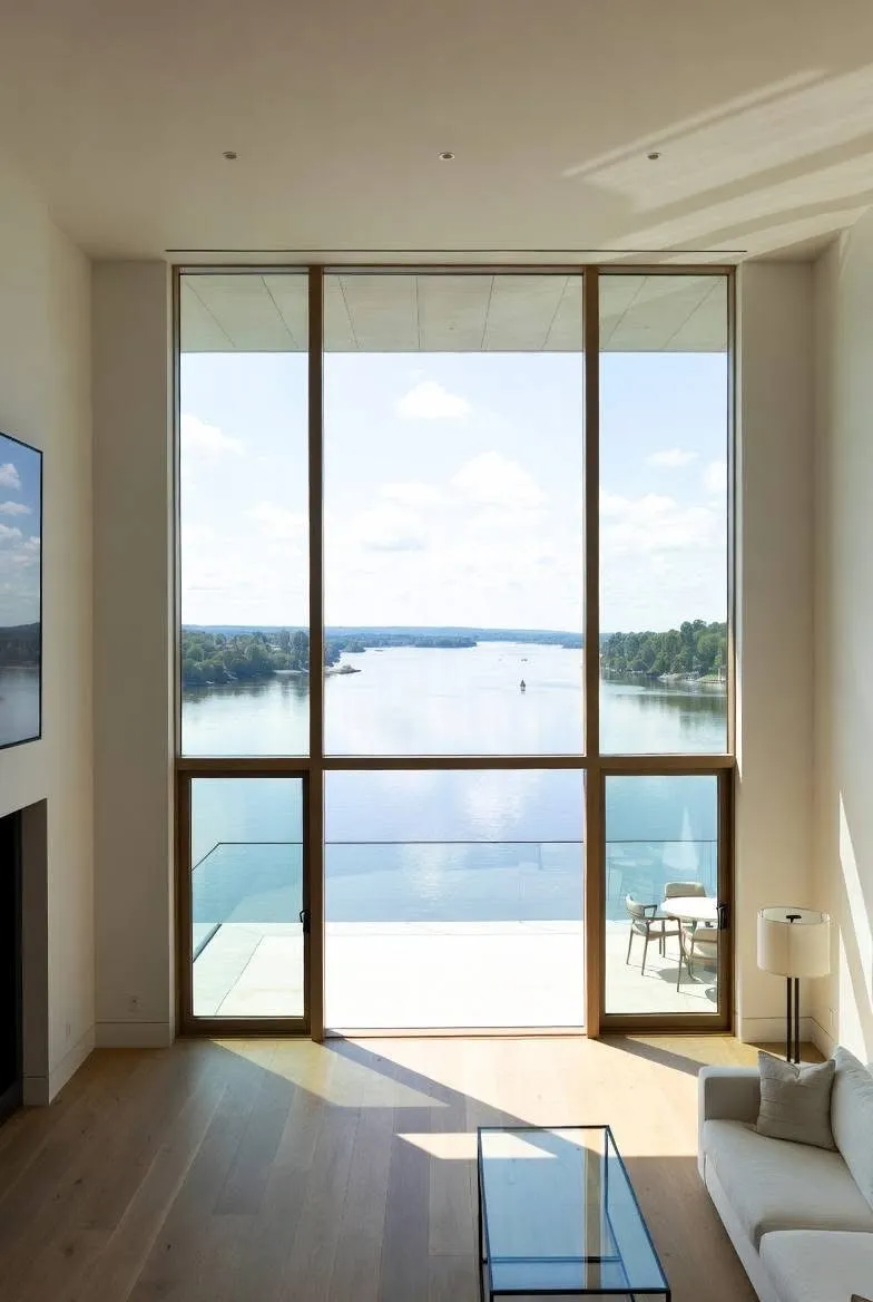 3-track aluminium sliding system window - balcony wide opening | WoodenMax